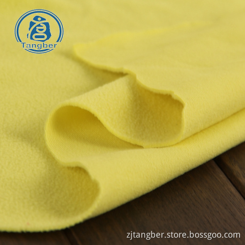 DTY polyester antipillerande micro polar fleece tyg